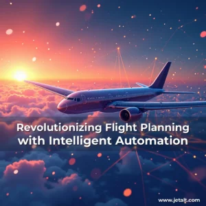 Artistic representation for Revolutionizing Flight Planning with Intelligent Automation