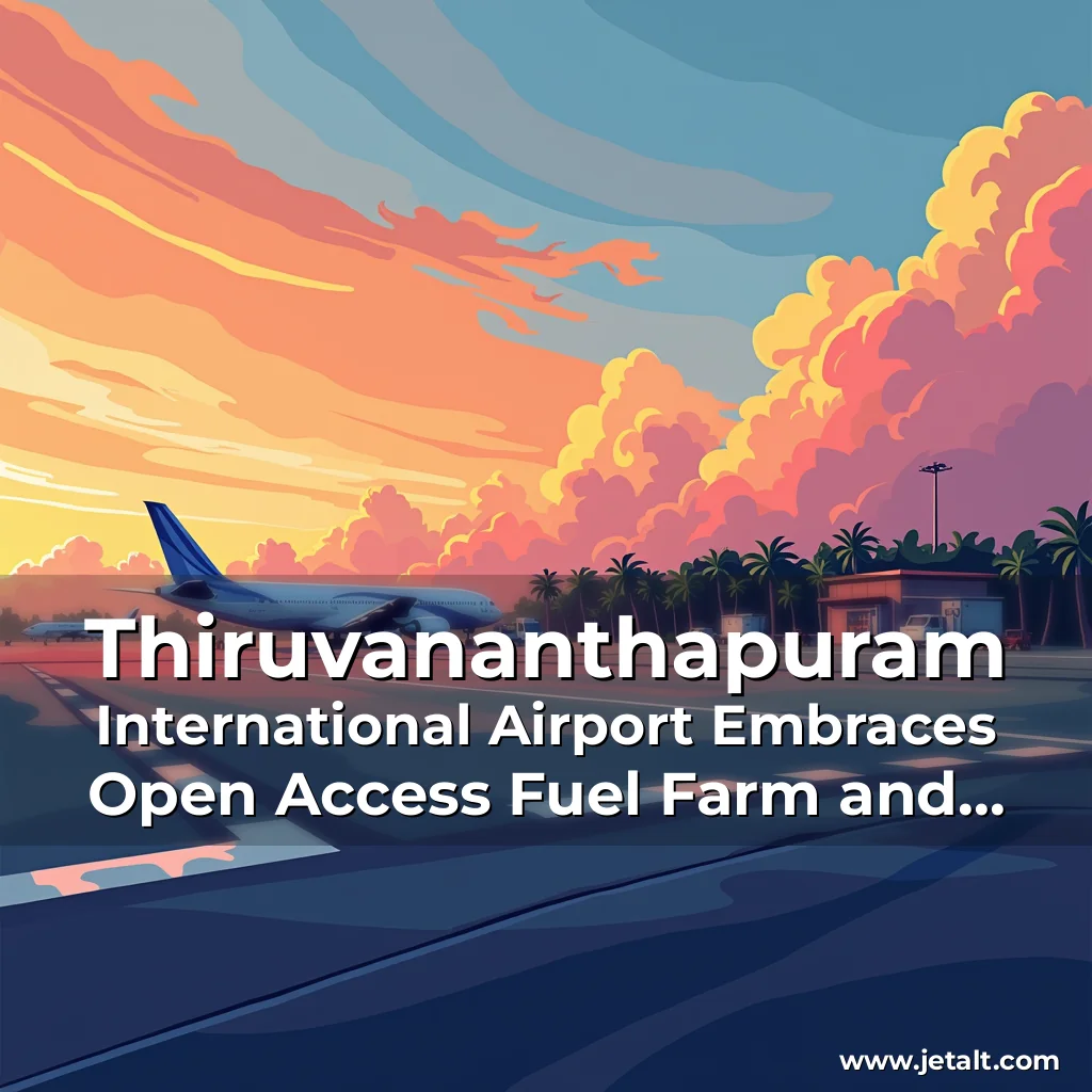 Read more about the article Thiruvananthapuram International Airport Embraces Open Access Fuel Farm and Refuelling Facility