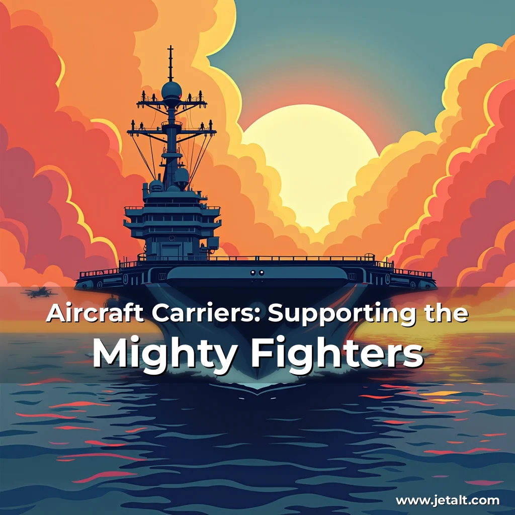 Read more about the article Aircraft Carriers: Supporting the Mighty Fighters