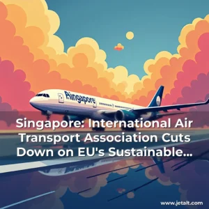 Read more about the article Singapore: International Air Transport Association Cuts Down on EU’s Sustainable Aviation Fuel Mandate