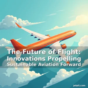 Read more about the article The Future of Flight: Innovations Propelling Sustainable Aviation Forward