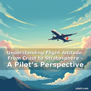 Read more about the article Understanding Flight Altitude: From Crust to Stratosphere – A Pilot’s Perspective