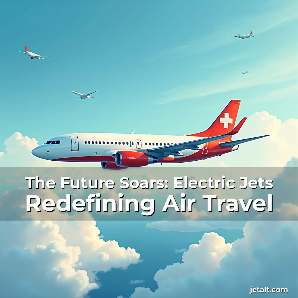 Read more about the article The Future Soars: Electric Jets Redefining Air Travel