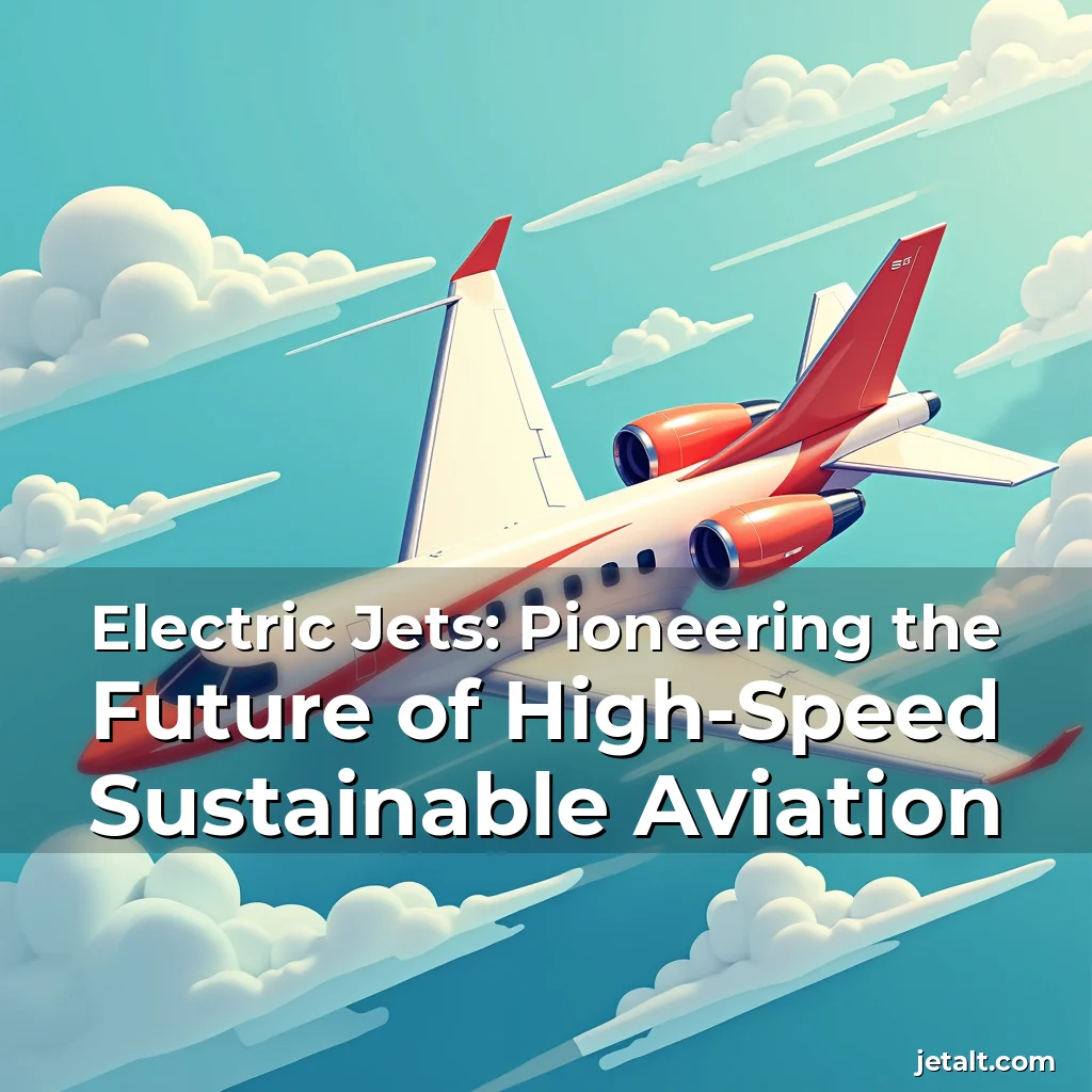 Read more about the article Electric Jets: Pioneering the Future of High-Speed Sustainable Aviation