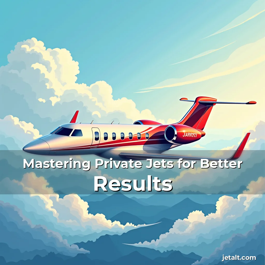 Read more about the article Mastering Private Jets for Better Results
